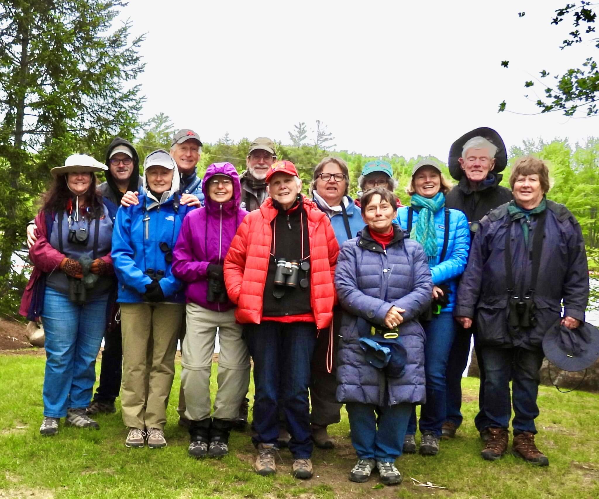 Participants on 2023 Lake Umbagog trip