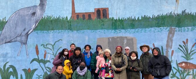 Photograph of BBC trip participants