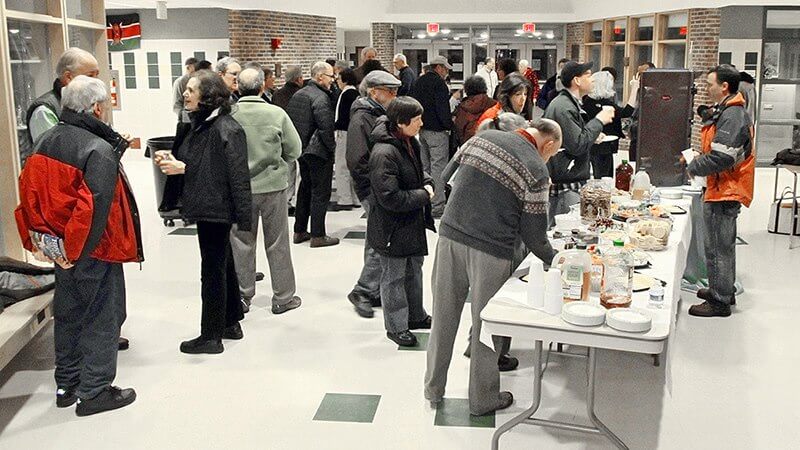 Winter meeting at John Glenn Middle School in Bedford